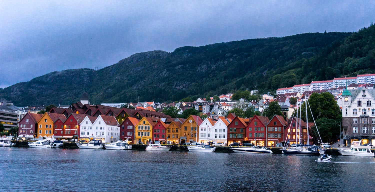 A weekend in Bergen – at night